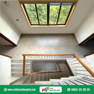 Cầu thang sắt TVG NTP008