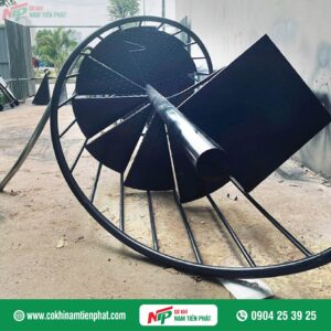 Cầu thang xoắn ốc sắt