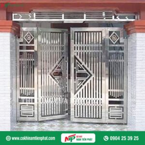 Cửa cổng inox NTP012