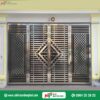 Cửa cổng inox NTP014