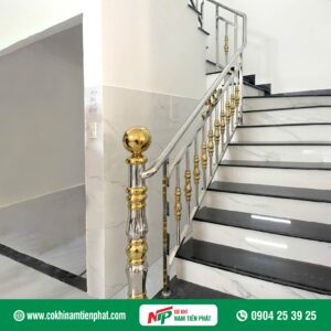Cầu thang inox 304 đẹp nhất