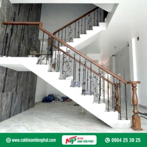 Cầu thang sắt TVG NTP 001