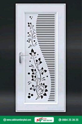 Mẫu cửa cổng CNC 1 cánh đẹp