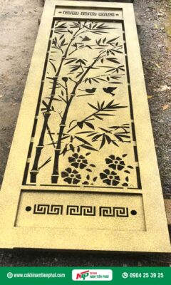 Mẫu cửa cổng CNC 1 cánh đẹp