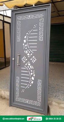 Mẫu cửa cổng CNC 1 cánh đẹp nhất
