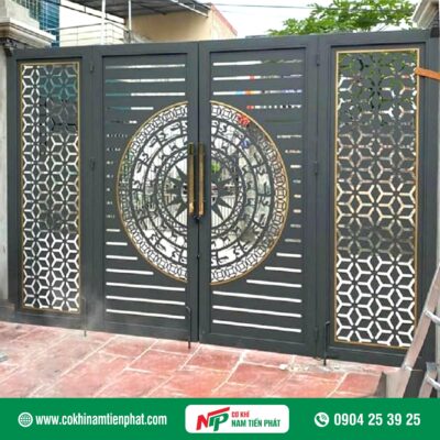 Cửa cổng CNC trống đồng đẹp nhất