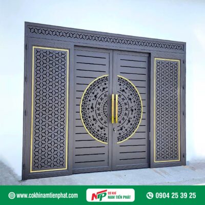 Mẫu cửa cổng lùa CNC đẹp nhất