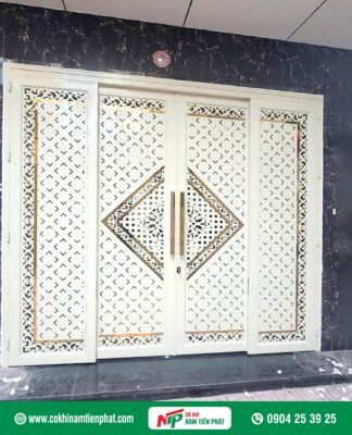 Mẫu cửa cổng lùa CNC đẹp nhất