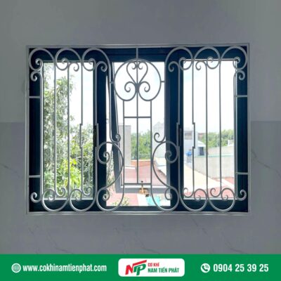 Khung bảo vệ cửa sổ sắt mỹ thuật TP. HCM