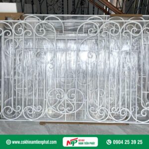 Khung bảo vệ cửa sổ sắt mỹ thuật