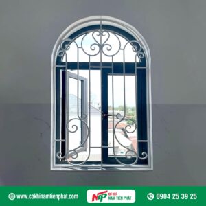 Khung bảo vệ cửa sổ sắt mỹ thuật