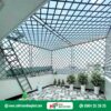 Khung bảo vệ sân thượng bằng sắt